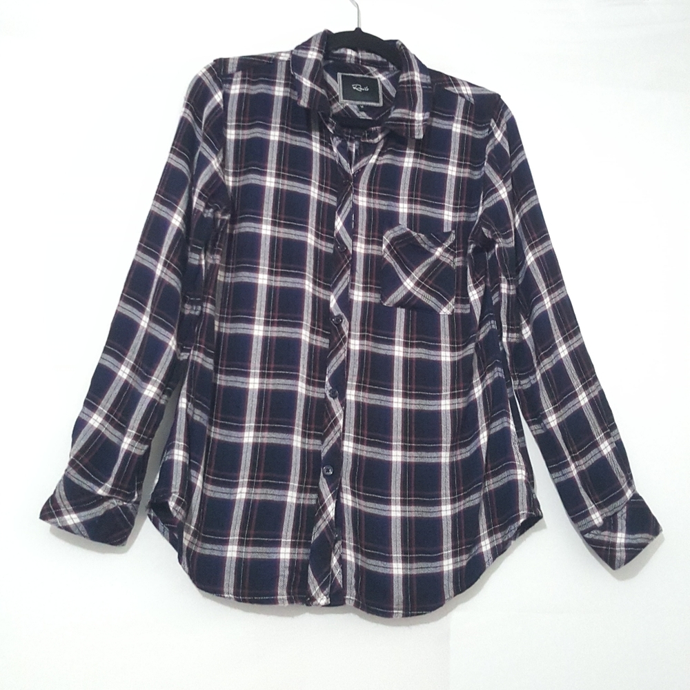 Rails Button Down Flannel Shirt - image 1